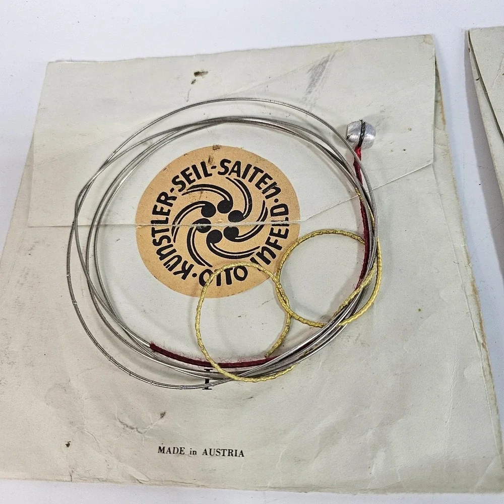 Vtg Spirocore Kunstler-Seilsaiten Thomastik-Infeld Upright Bass String Set 1-5
